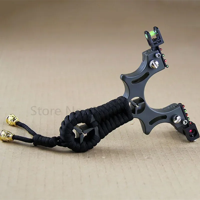 New High Quality Professional Shooting Resin Slingshot High Power Hunting Bow Outdoor Game Shooting Game Tool 6