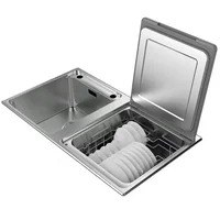 Dishwasher Household Smart Fully Automatic Kitchen Dishwasher Sink Drying High Temperature Washing Factory Sink 1