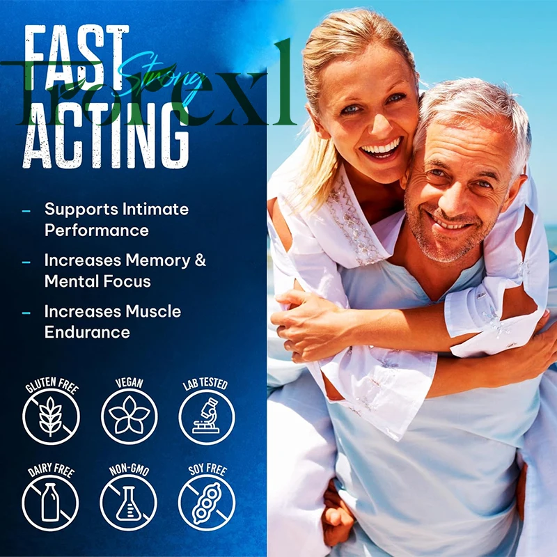 36-360pcs Blue Pills Male Supplement with Natural Oyster & Ginseng, Stamina & Endurance, Boosting Performance