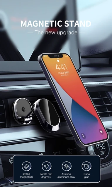 Soporte magnético de pared para teléfono móvil, accesorio para iPhone 14,  13, 12, imán potente para coche - AliExpress