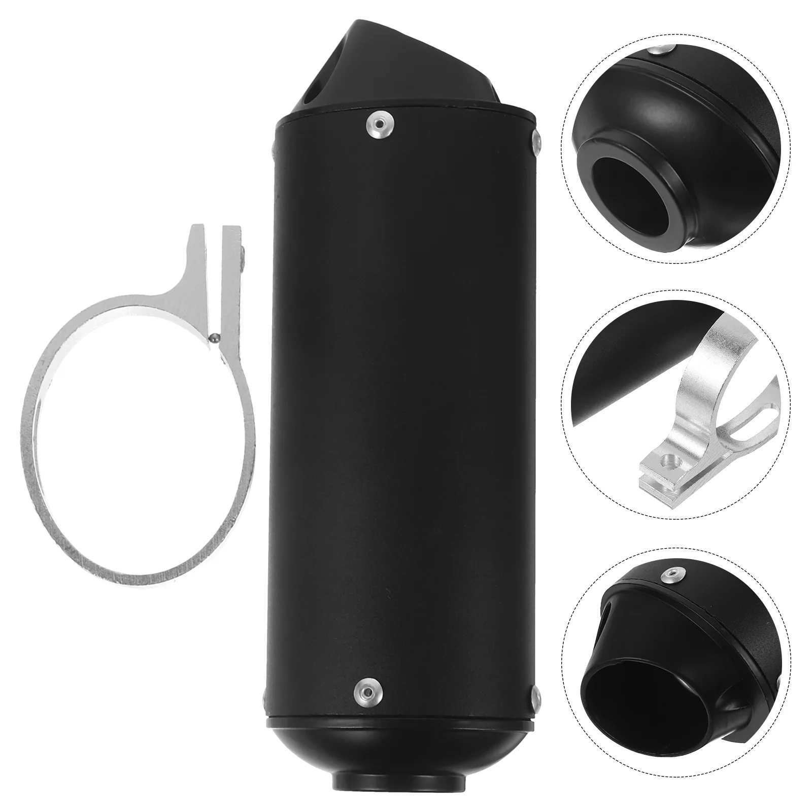 

Motorcycle Exhaust Tip 28mm Motorcycle Replacement Exhaust Pipe Car Exterior Accessory