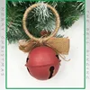 Retro bells Christmas decorations made of rusty bells pendant iron Christmas bell doorknob decoration Christmas tree ornaments 2