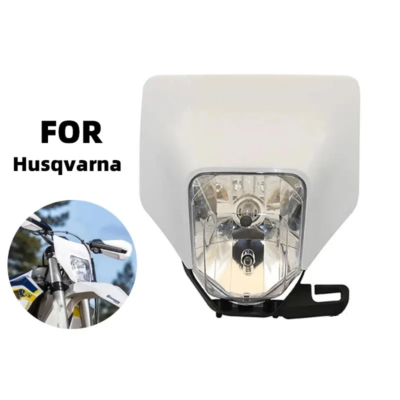 

Headlight Motorcycle Head Lamp Head Light Lamp Fairing For Husqvarna EXC EXCF XC XCF XCW SX TC TE FE 250 300 350-530Dirt Bike