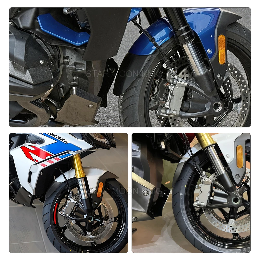 Premium Motorcycle Front Fender Extender Mudguard Extension Hugger