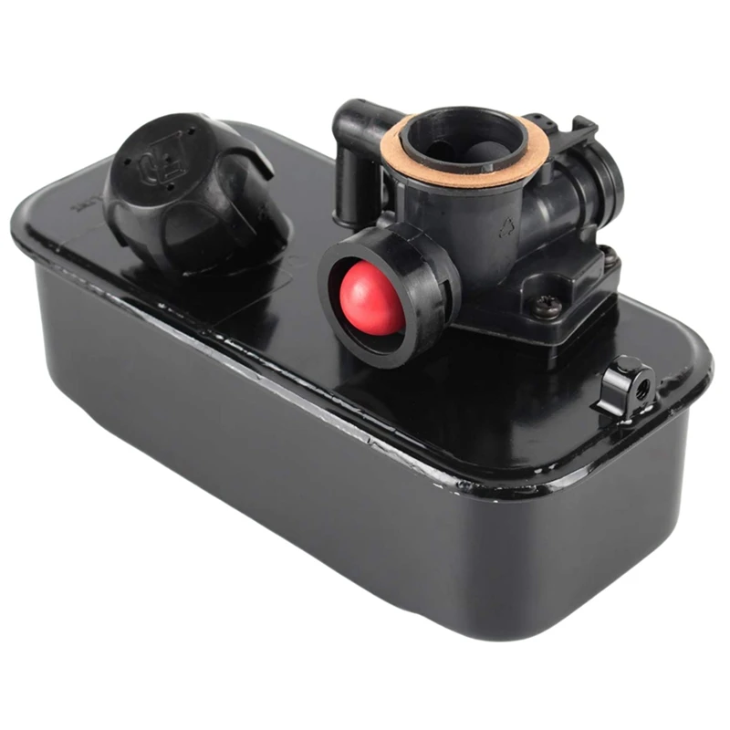 Motofoal Carburetor & Fuel Tank Combo Replacement For Briggs & Stratton Engines - Fits Toro, MTD, Craftsman Mowers