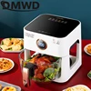 DMWD Electric Glass Fryer No Deep Frying Electric Frying Pan 5L Multi-Functional Healthy Food Fried Chicken Pizza Deep Fryer 1
