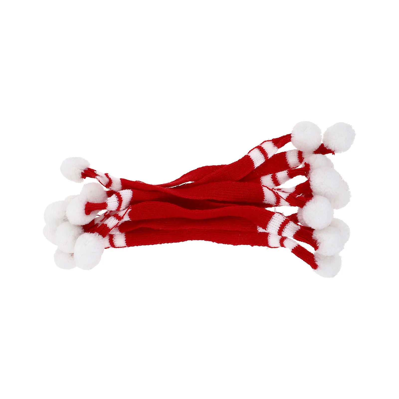 

10 Pcs Mini Scarf Scarves Party Accessories Small Yarn Decorative Wool Decorations