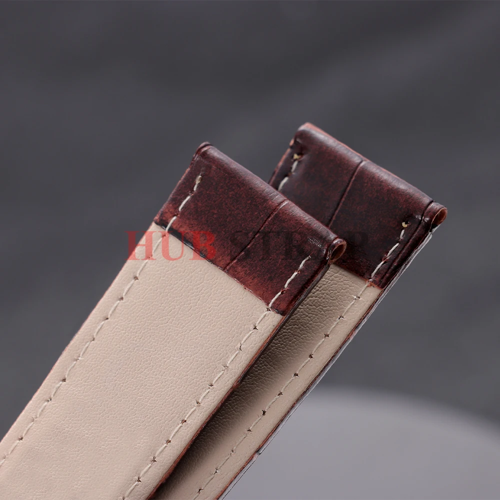 Premium Leather Watchband - Universal Soft Sport Strap Replacement