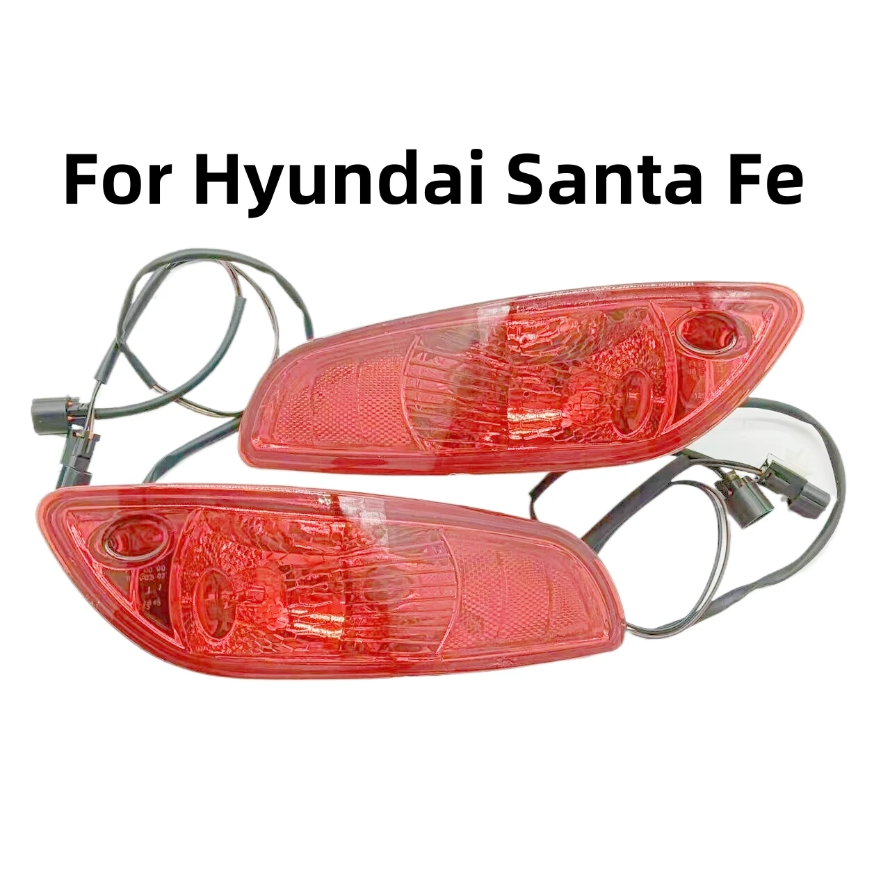 Car Red Rear Tail Light Cove For Hyundai Santa Fe 2010 2011 2012 Brake Lamp Cove 924020W500 924010W500 924062B500 924050W500 - 34 Car Red Rear Tail Light Cove For Hyundai Santa Fe 2010 2011 2012 Brake Lamp Cove 924020W500 924010W500 924062B500 924050W500 - 34