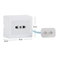Two hole socket
