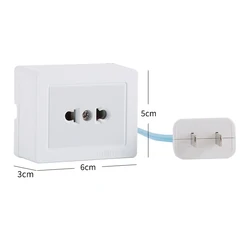 Interactive Montessori Busy Board Accessories Set - Wooden Locks and Leather Buckles for Educational Play and Intellectual Development (Two hole socket)