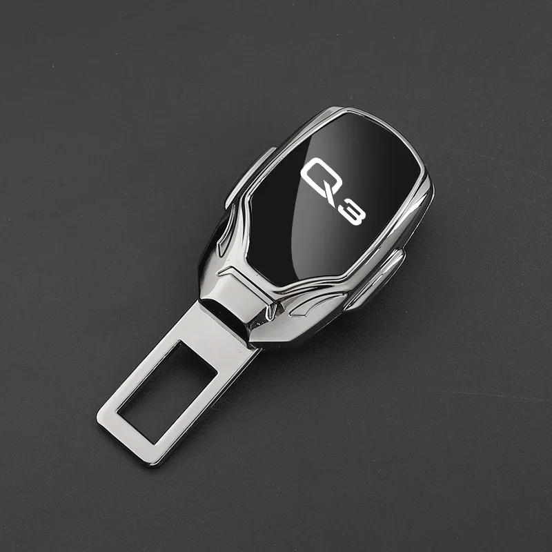 Car Seat Belt Metal Jewelry Seat Belt Accessory Extender For AUDI Q3 1pc