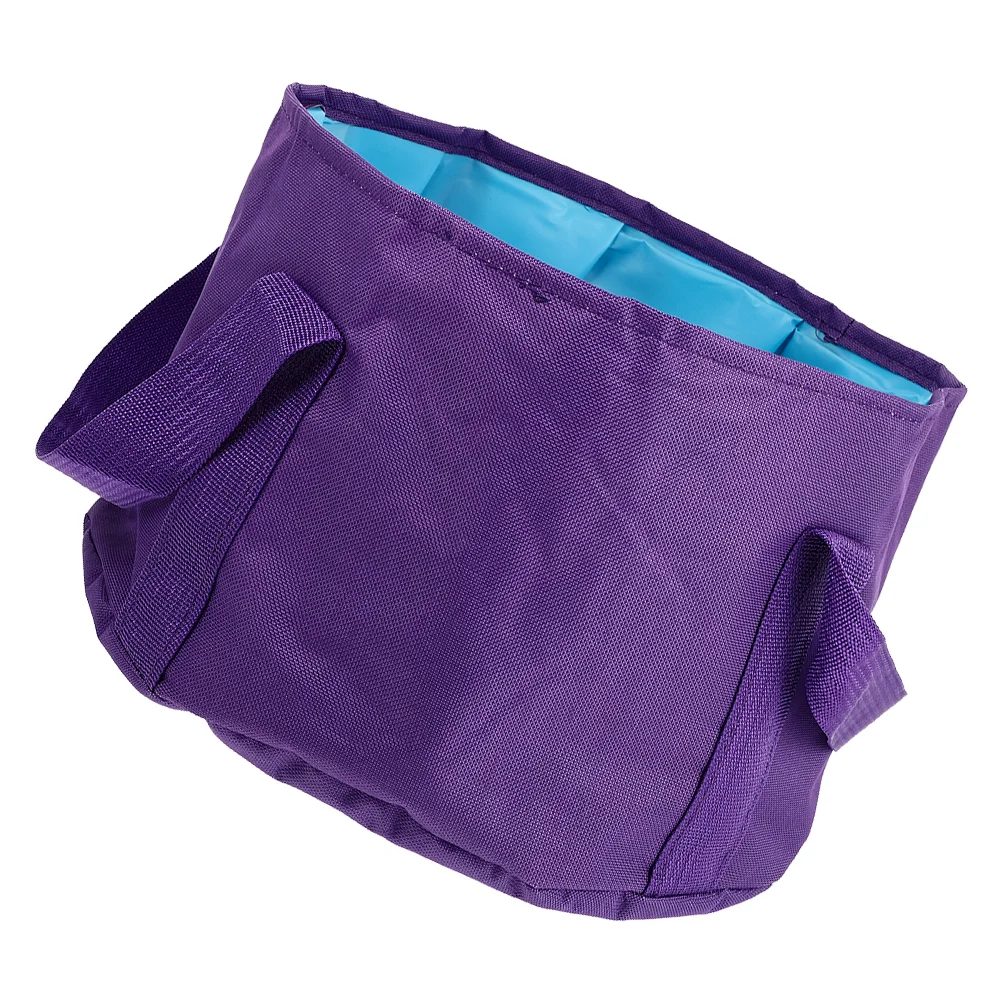 

Ванна для ног, ванна для ног, складное ведро, складная раковина, креативный массаж, для путешествий, для улицы, фиолетовый цвет