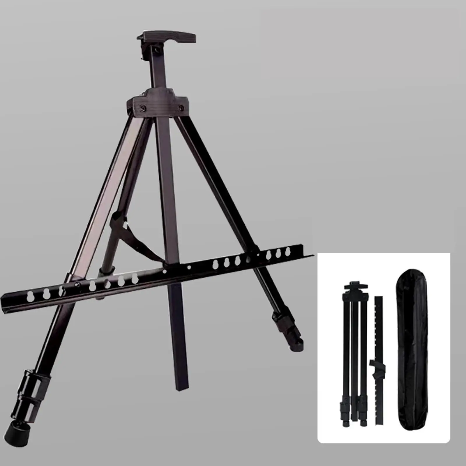 Tripod Display Easel Adjustable Height Party Lightweight Artist Easel