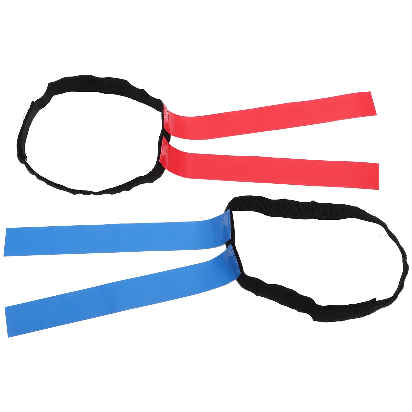 

2 Sets Outdoor Football Supplies Rugby Belt Flag Kids Soccer Props Game Supply Child