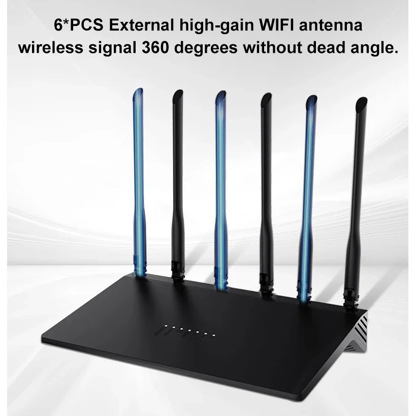 Zbt Ax3000 Wifi Roteador para Casa Inteligente Amplificador de Rede de Sinal Externo Repetidor de Rede 3000mbs 5ghz 256mb 128mb 2.4g 5g - Imagem 6