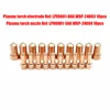 20pcs KP2844-1 Plamsa Electrodes KP2844-3 Tips For Tomahawk 1000 LC65 Plasma Electrode Plasma Nozzle Kit Welding Tools 6