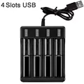 4 Slots USB