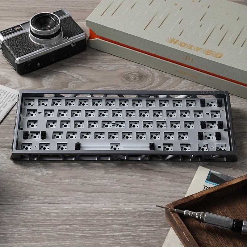KBDfans Holy60 Mechanical Keyboard Kit Aluminum Skeleton Wired
