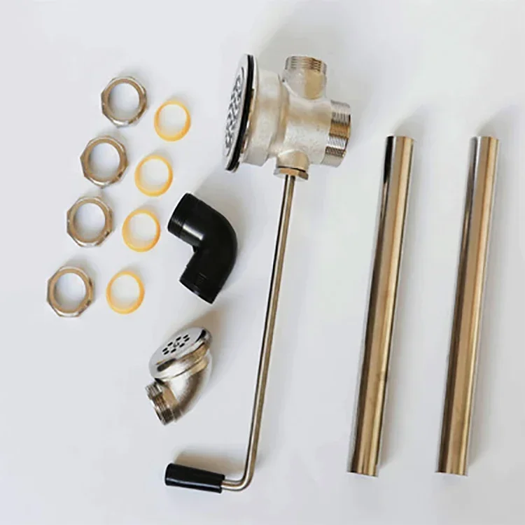 

Kitchen Brass Twist Lever Waste Drain Overflow Outlet
