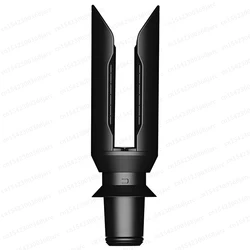 Enhanced Automatic Curling Nozzle Hair Dryer Accessory with Cylinder Comb Design (Hair straightener)