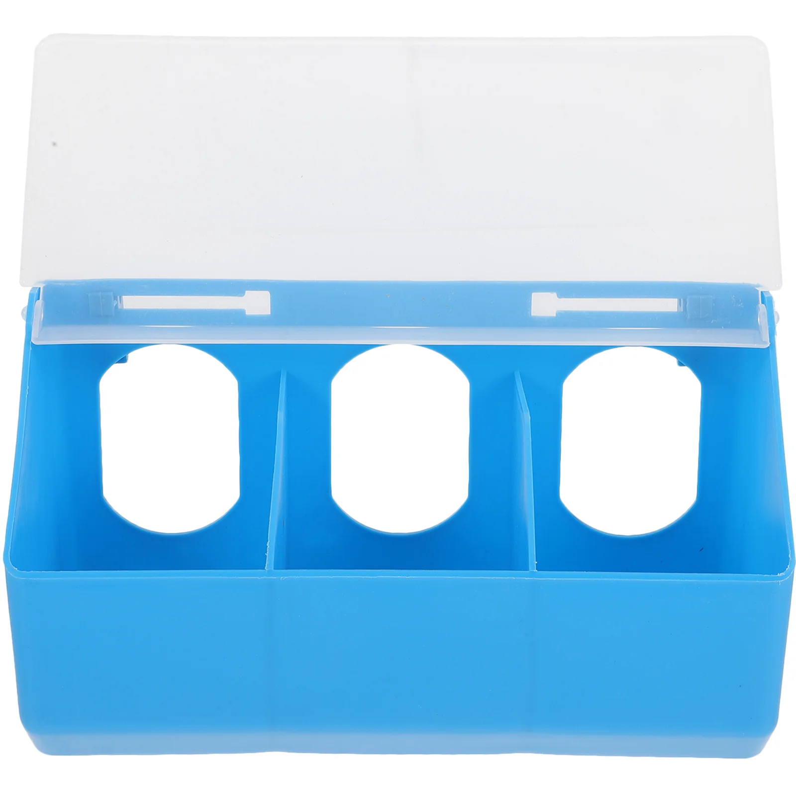 

Hangable Pigeon Feeder Multi-Grid Pigeon Food Storage Box Bird Cage Hanging Feeder for Poultry Pigeon Parrot Food Storage Case