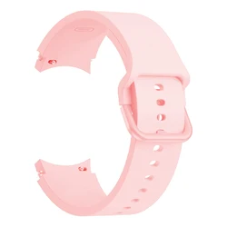 Unisex Wine Red Sport Buckle Watchband Strap for Galaxy watch 4 5 6 (Soft Pink)