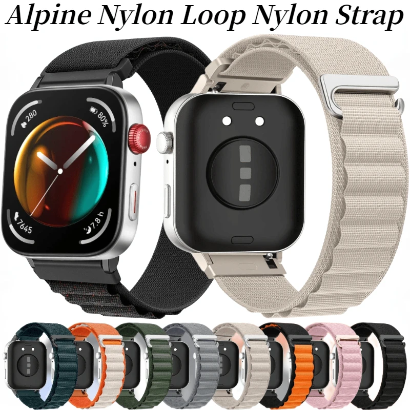 Alpine Nylon Loop Strap - Sports Soft Replacement Wristband