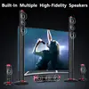 3 Inch HiFi Fever High Power Bluetooth Subwoofer Three-Way Active Speaker 5.1 Wooden PC Home Theater Audio Set 8Ω Fiber Coaxial 5