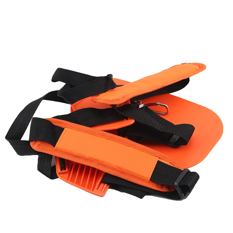 Double Shoulder W Shape Harness Strap Comfortable Labor Saving Strimmer Padded Belt for Brush Cutter Trimmer Garden Pruner brush cutter trimmer