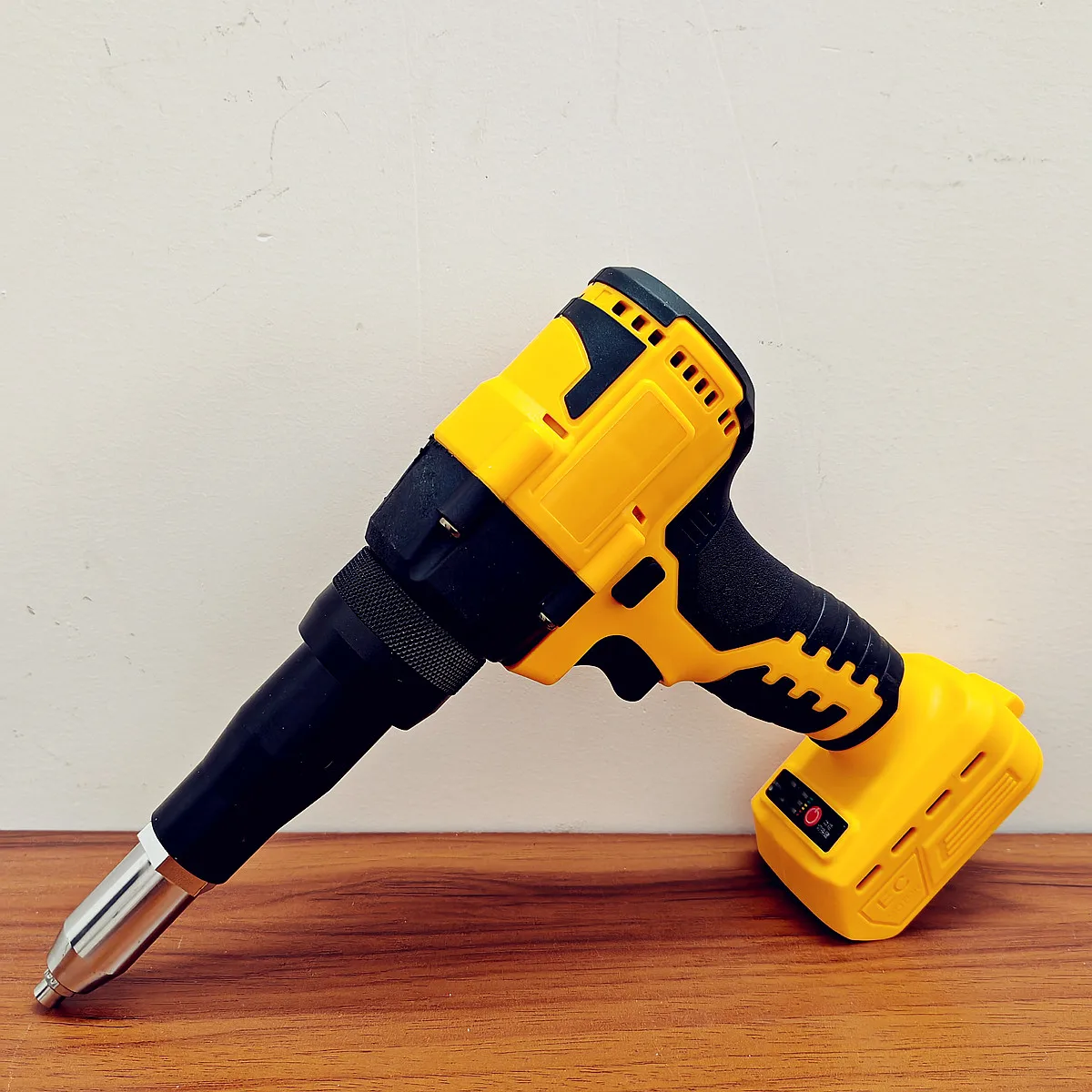 무선 리벳 너트 건 드릴 인서트 자동 리벳 전동 공구, Dewalt 20V 배터리에 적합, 2.4-4.8mm