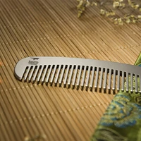 Keith Outdoor EDC Gadgets Titanium Travel Comb Anti-static Durable Hair Comb Men Hair Comb Clip for Men's Style Ti1731 2
