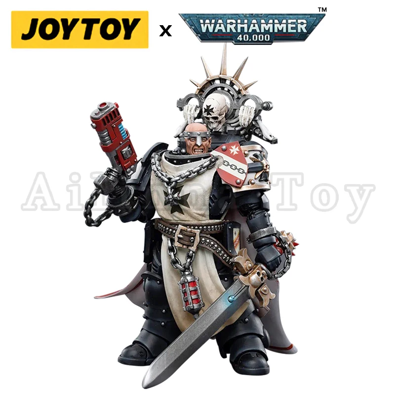 JOYTOY 1/18 شخصية الحركة 40K فرقة الهيكل السوداء م...