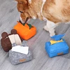 Dog Interactive Snuffle Toys Treat Dog Feeder Pet Toys Tissue Box Nosework Training Toy for Cats Dog Sniffing Toys Pet Supplies 2