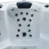 CE Approved Balboa System US Acrylic Massage Spa Tub 5 Person Whirlpool Outdoor Spa Deluxe Garden Hot Tub With 2 Lounger 5