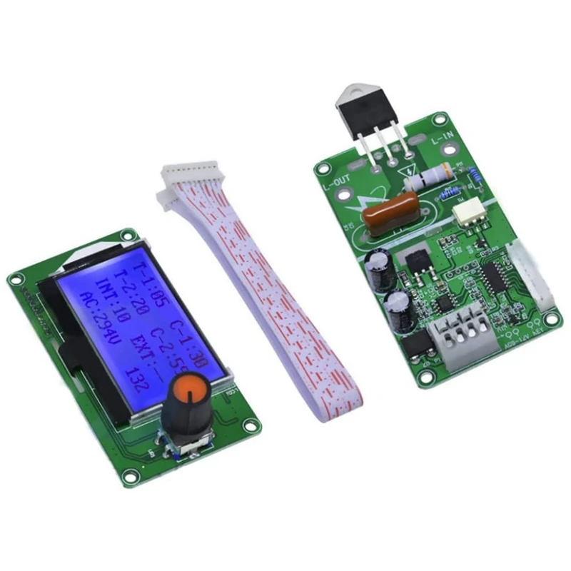 

New-Welding Control Board With LCD Display, Double Pulse Encoder Spot Welding Converter