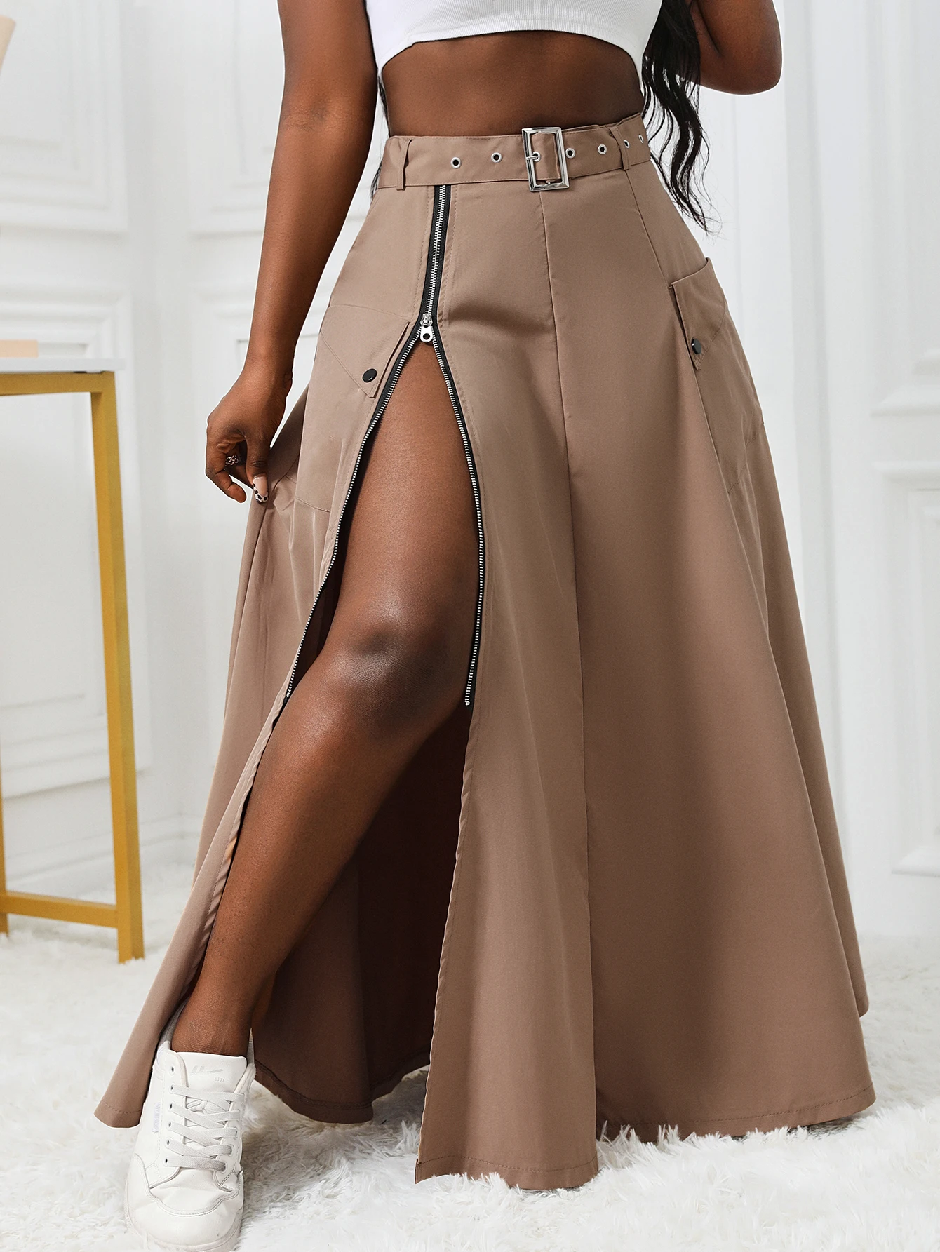 【EEUN】Road cargo belt skirt EEUN | Road Cargo Belt Skirt