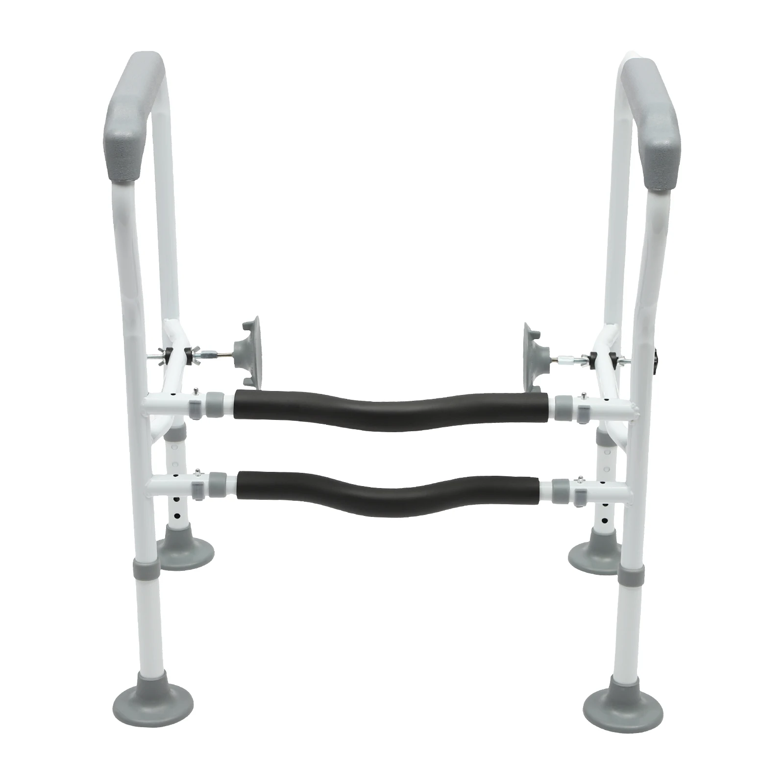 Toilet Safety Rails, Bathroom Frame for Elderly, Pregnant, Disabled, Adjustable Height images - 6