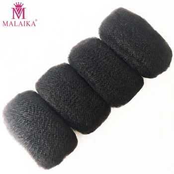 Afro Kinky Bulk 4C Human Hair 14-18Inch 50g/30g pack 100% Natural Black Hair for Micro Locs Extension Crochet Braiding Hair 1