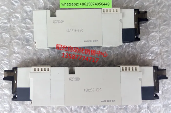 

СОЛЕНОИДНЫЕ клапаны CKD 4GD219/4GD229-06-C6-C4-E2C-3, 4GD239, 4GD319, 4GD329
