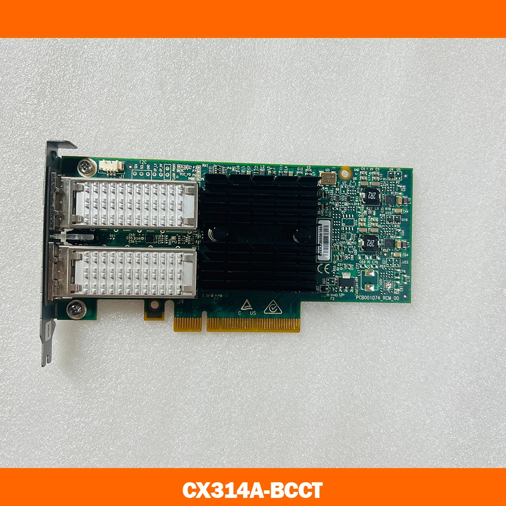 For Mellanox Dual Port 40G Ethernet Card ConnectX-3 DELL 0R17HV CX314A-BCCT 2 For Mellanox Dual Port 40G Ethernet Card ConnectX 3 DELL 0R17HV CX314A BCCT