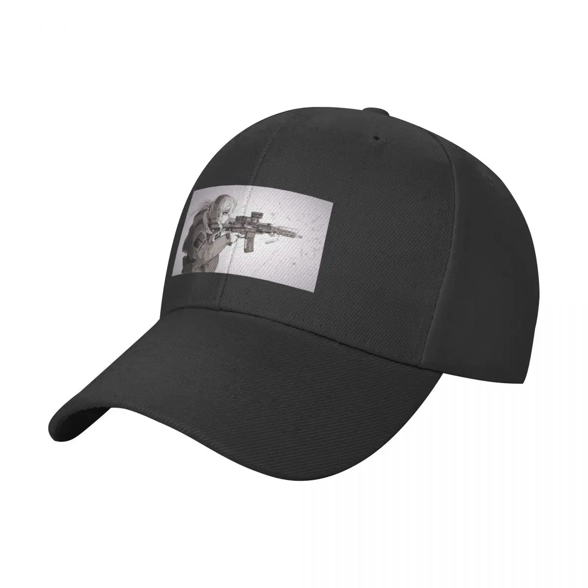 

Military Anime Girl Baseball Cap fishing hat Golf Wear custom Hat Visor Women's Men's