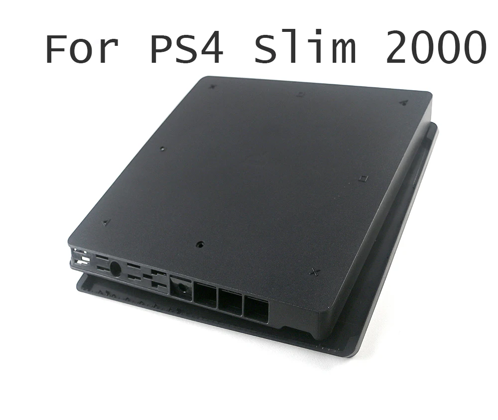 플레이스테이션 4 PS4 1100 콘솔 나사 포함, 블랙 프로스트 풀 하우징 쉘 케이스, 좋은 품질, 1 세트