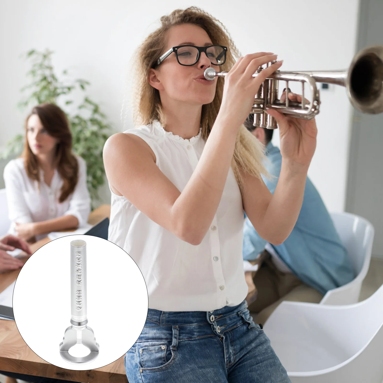Trumpet Exerciser Mouth Shape Practice Device Training Tool Teacher Trumpets Lip Small Trumpet Instrument