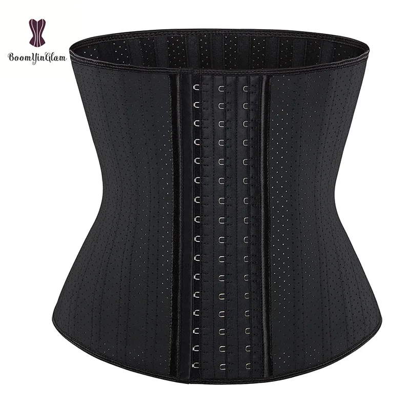 

Height 30cm latex 25 steel boned waist cincher breathable underbust corset workout waist trainer body shaper