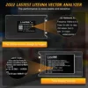 Upgraded NanoVNA Spectrum Anslyze Vector Network Antenna Analyzer 4" Measure S Parameters HF VHF UHF SWR Phase Delay Smith Chart 3