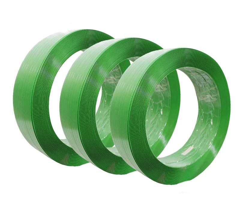 Green PET Packing Strap 16 Mm Width Polyester Pet Strapping