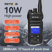 Retevis Walkie Talkie Waterproof Walkie-talkies Long Range Communication Radio Long Reach Wireless Devices Radio Station 1