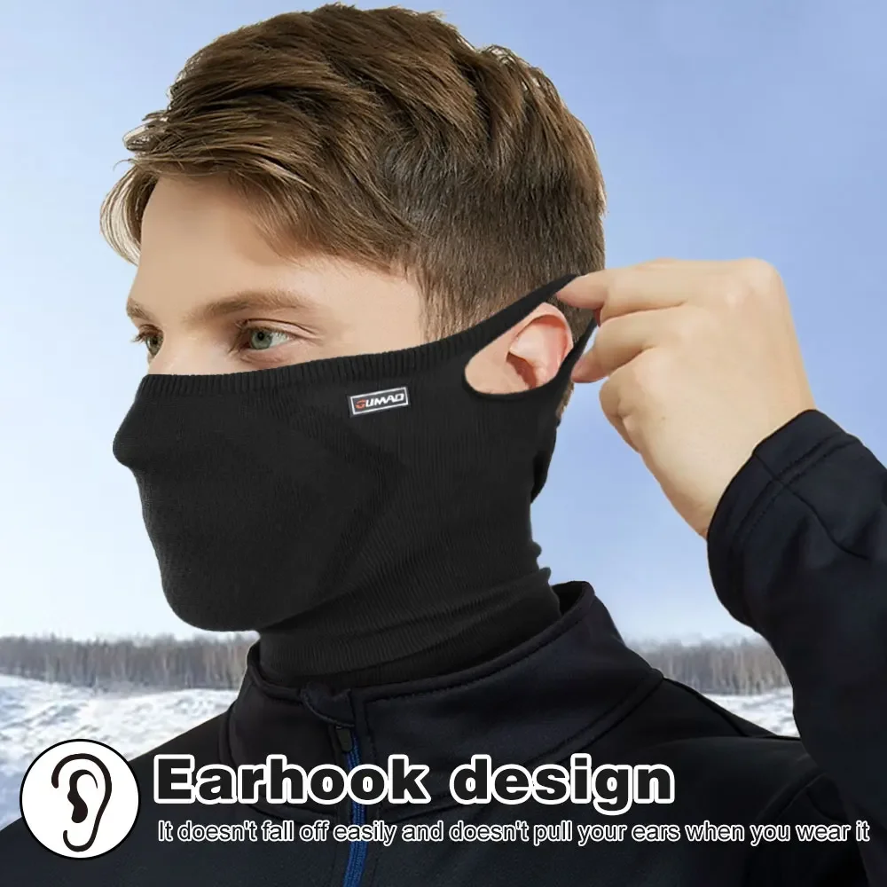 Cycling Face Mask Cover Breathable Bandana Sports Hiking Camping Running Bicycle Reusable Washable Neck Gaiter Soft Scarf Men