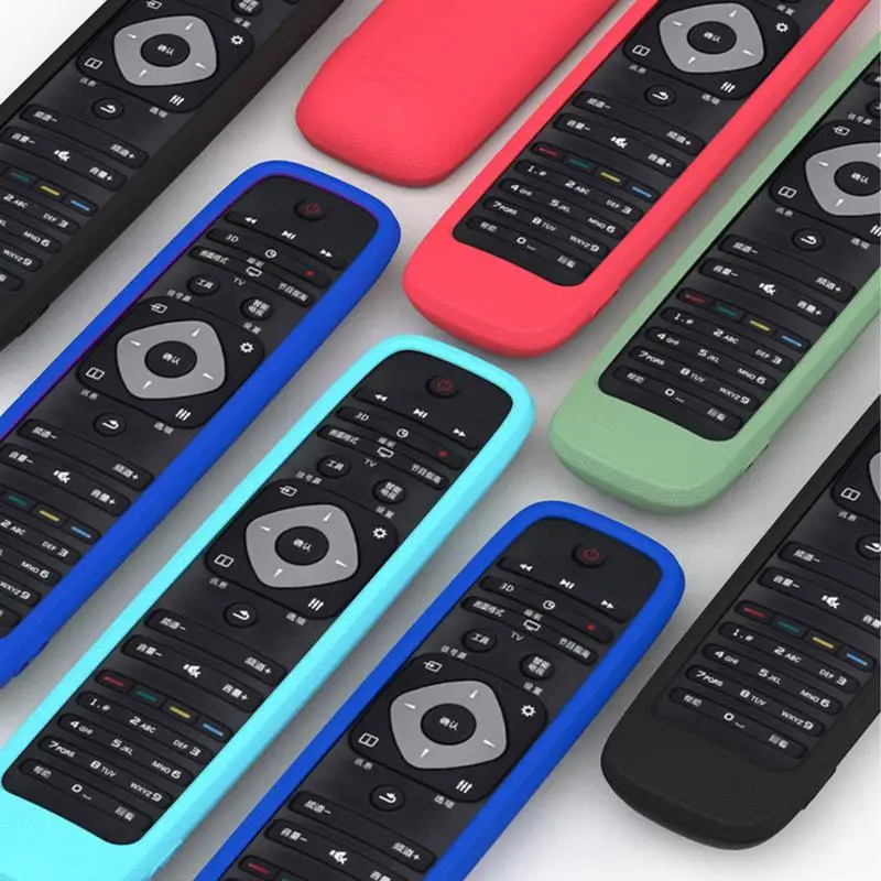 

Protective Remote Case For Philips SMART TV Soft Silicone Durable Shockproof Luminous Effect TV Remote Control Protection Cover